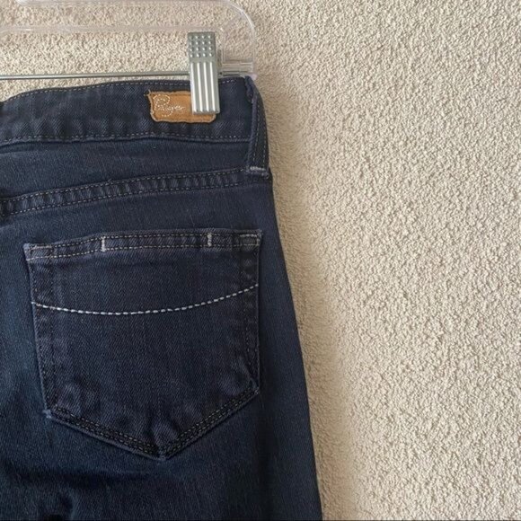 Paige Womens Jeans Denim Blue Heights Low Rise Skinny Leg 5 Pocket Size 25 - Picture 7 of 11